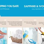 Sapphire & Ivory Luxury -